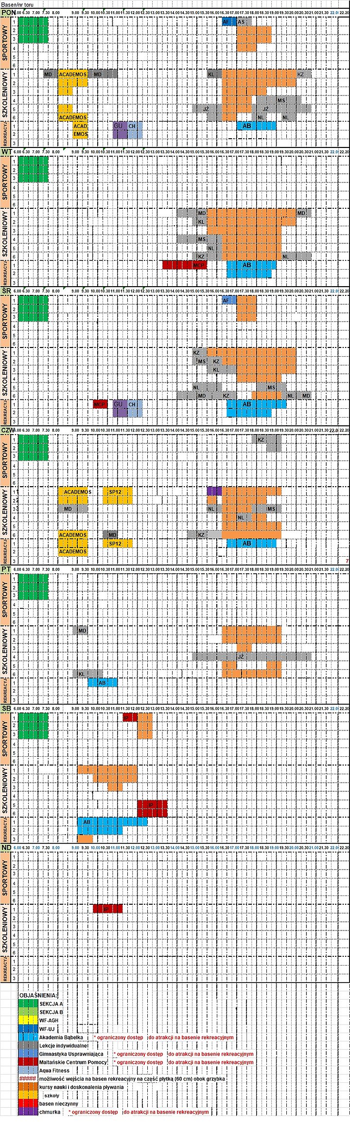 Grafik rezerwacji 21-27.09.2026